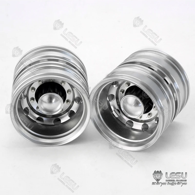 

LESU Metal Rear Wheel Hub W-2052 1/14 DIY Tamiyay Tractor Truck Model Car Outdoor Toys TH15863