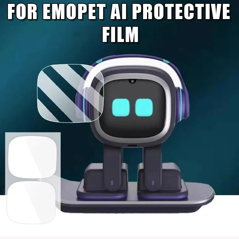 AI واقية قذيفة نانو فيلم ناعم مقاوم للانفجار لسطح المكتب الذكي روبوت التحكم الصوتي الإلكترونية شاشة الحيوانات الأليفة الحرس
