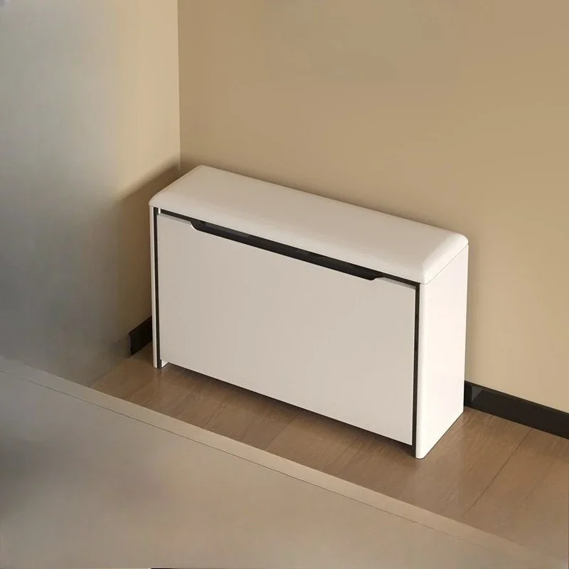 مقعد ضيق للغاية، مقعد تغيير الأحذية، خزانة الأحذية، الجلوس، الخشب الصلب، الدخول، الباب، المنزل #1