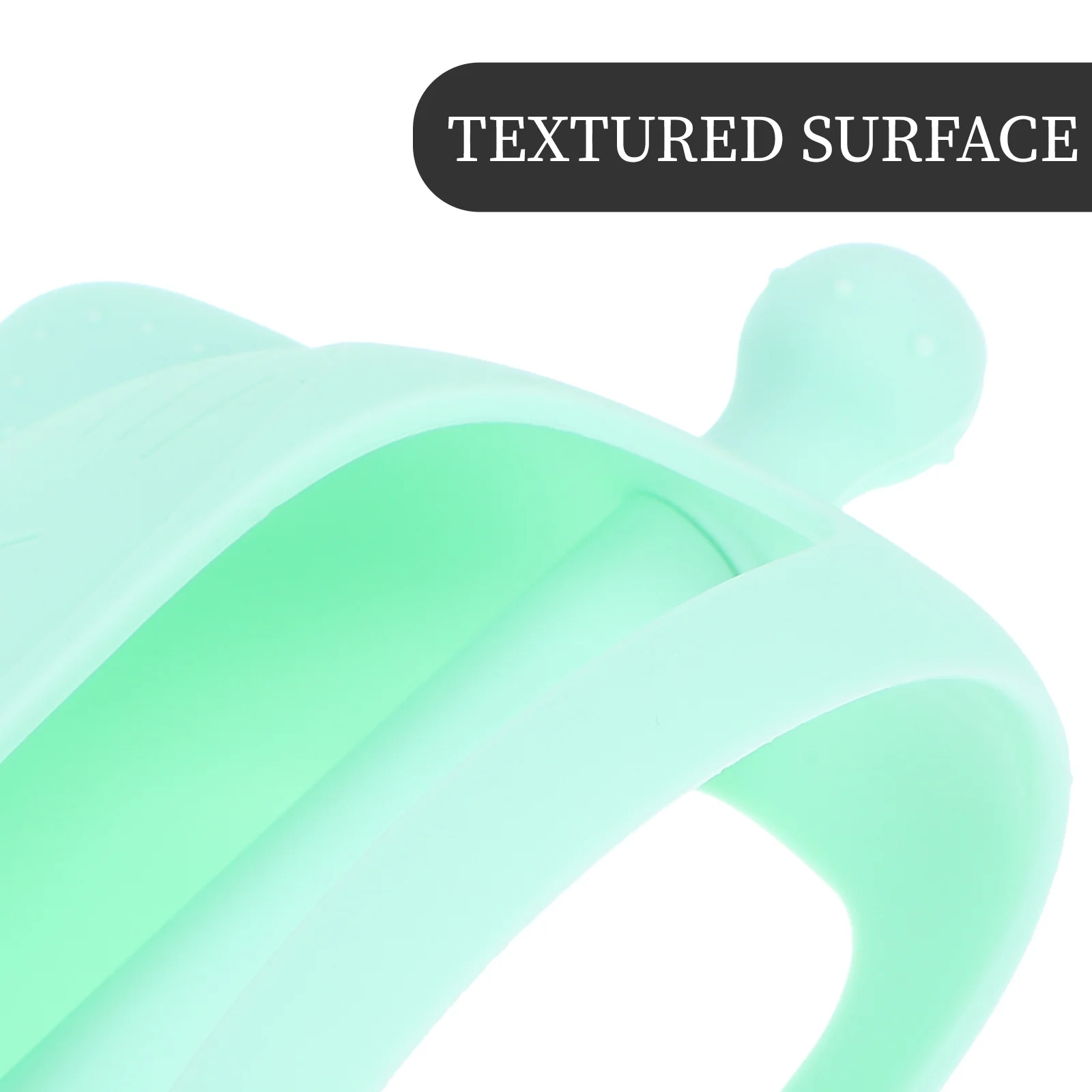 Baby Silicone Soothing Teether Handheld Chewing Relief Infant Teething Ring for 6 Month Old Baby Teether Teething Toy