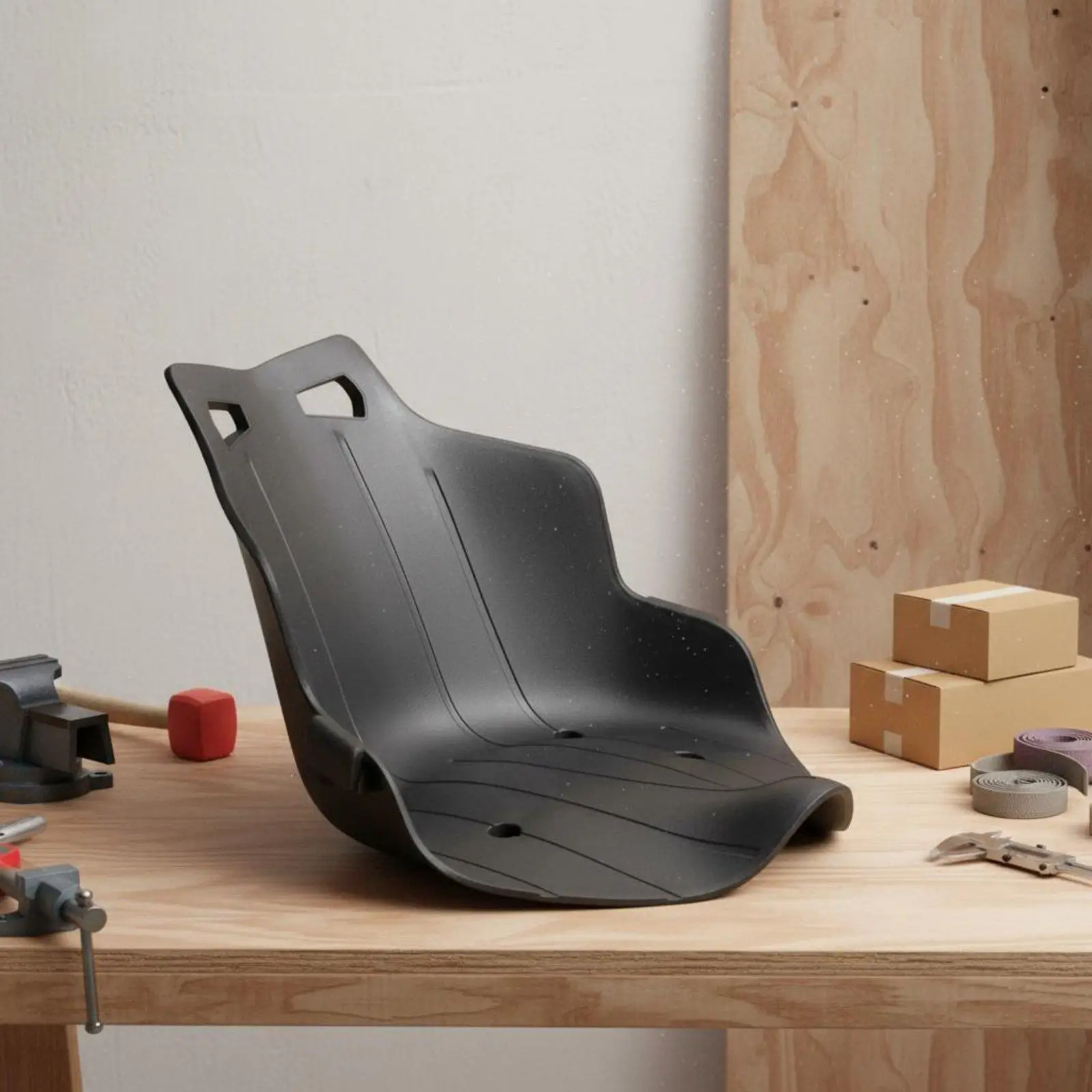 Versatile Children Seat Smooth Plastic Shell for Baby Tricycle Balance Bike and Pedal Car Riding