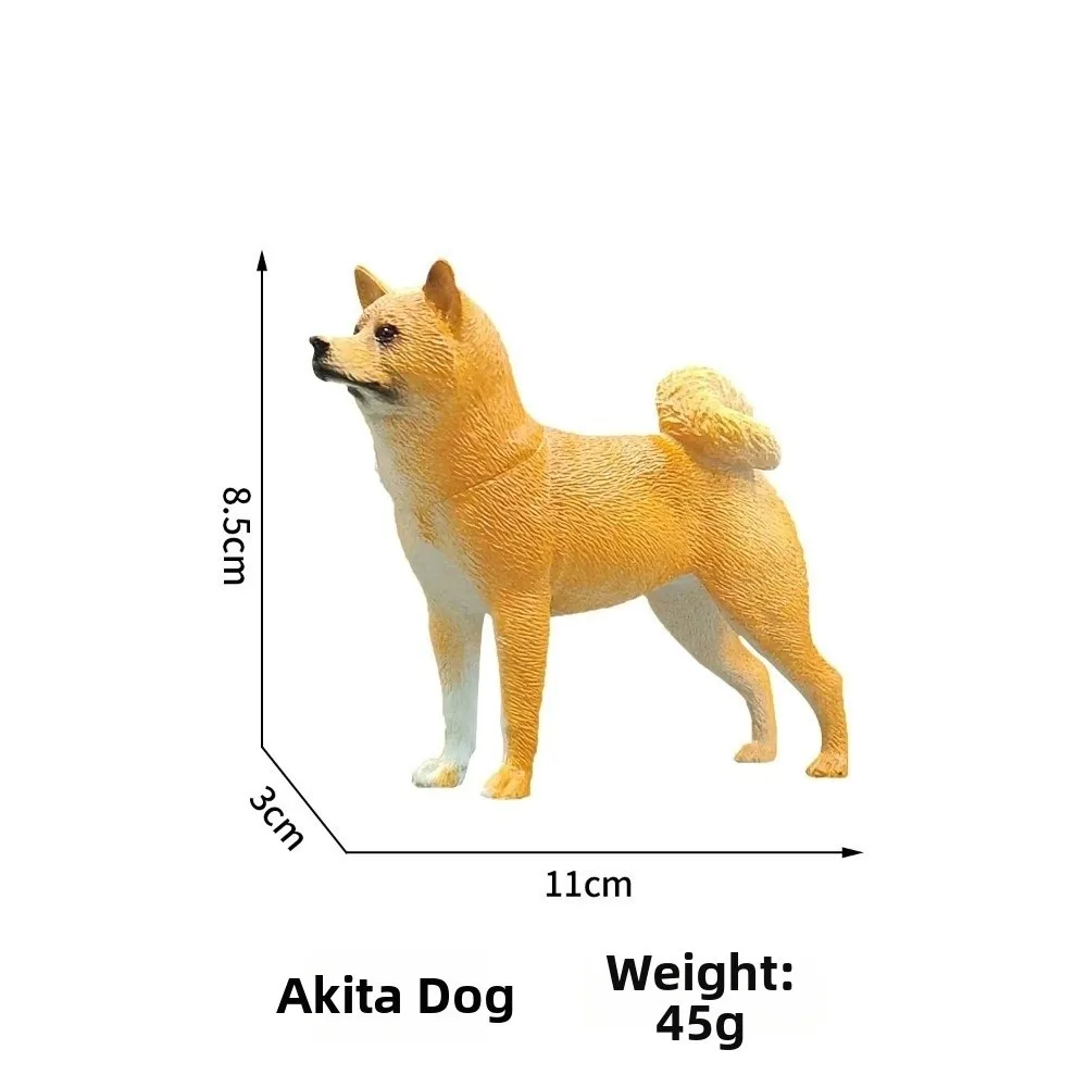 New Mini Cat Model Figures Pastoral Cat Corgi Simulation Dog Ornament PVC Realistic Miniature Animal Statue Desktop Decoration