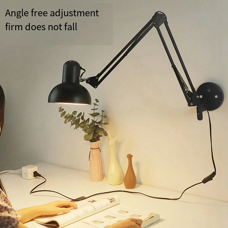 Adjustable Bracket Wall Mounted Microphone Support Fixed Base Punching Holes Universal Microphone And Light Holder