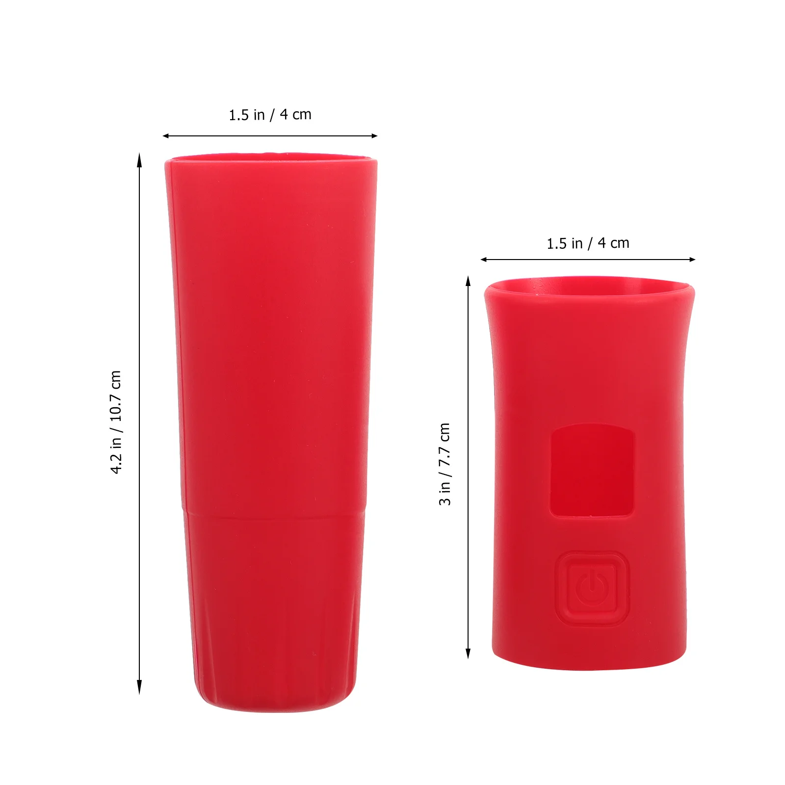 1 Zestaw Silikonowych Osłon Ochronnych na Mikrofon Bezprzewodowy, Nakładka na Mikrofon Odporna na Uderzenia i Upadki, na Konferencje, Imprezy KTV, na Scenę