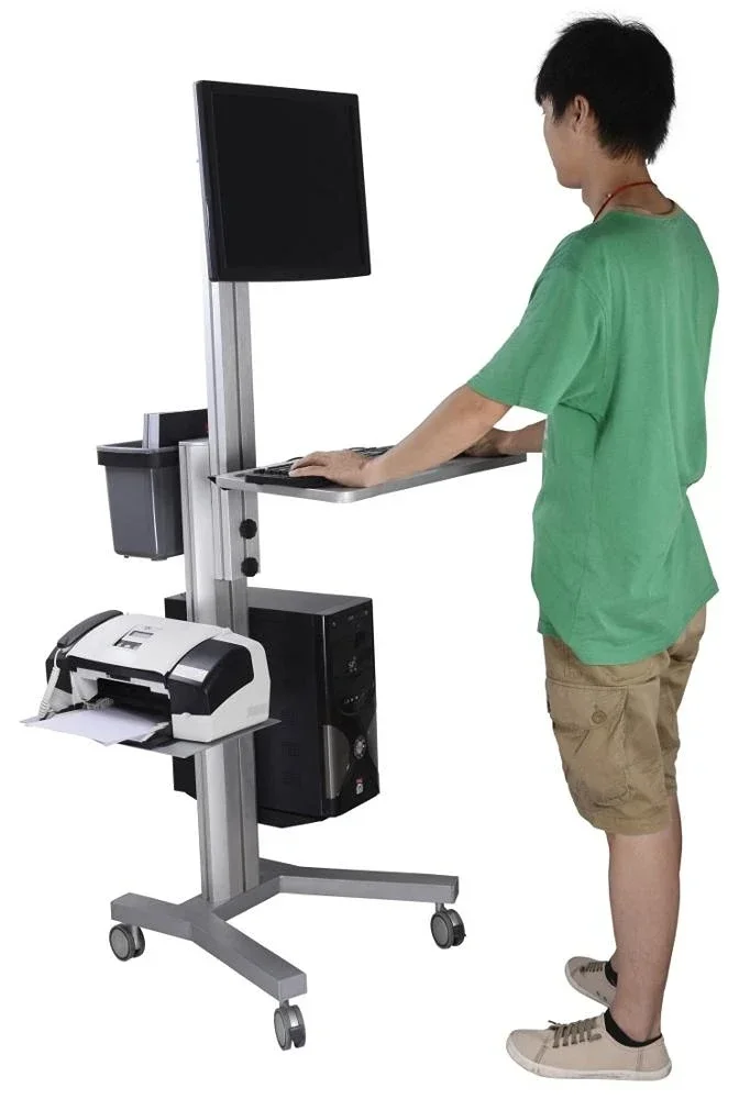 Ergonomic Rotating Desktop Stand for Computer Monitor And Keyboard All-in-One Base for Computer Equipment Direct Factory Sales