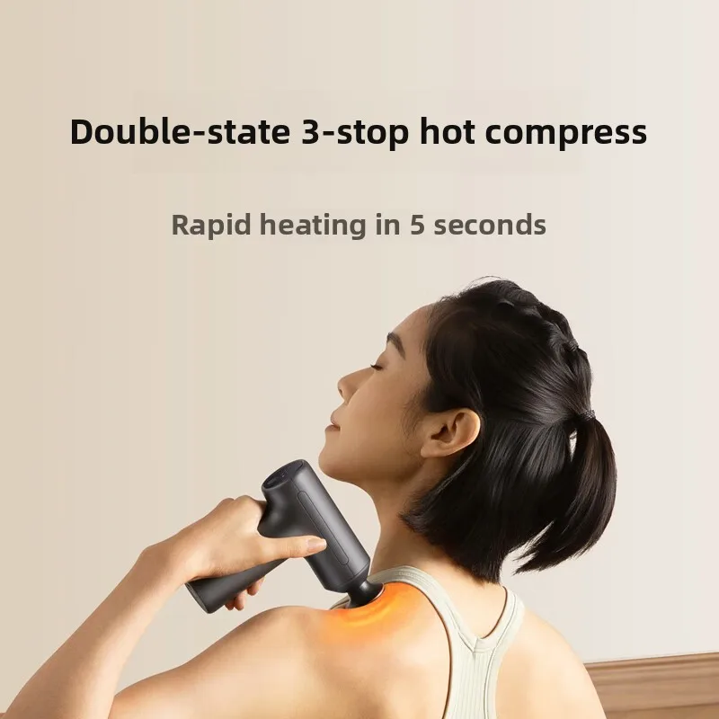 Mijia Hot Compress Fascia Gun H3 Mini 12kg Strong Thrust Sports Fitness Muscle Deep Massage 440g Portable Massager
