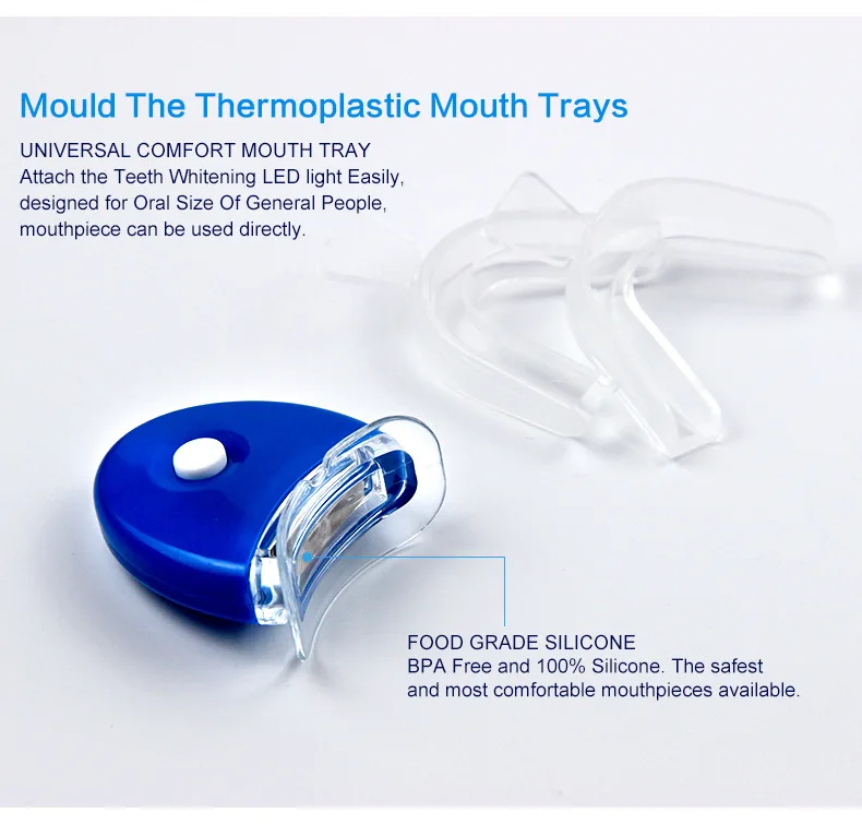 4PCS Anti Snoring Mouth Guard Night Guard Gum Shield Mouth Tray Grinding Bruxism Snore Stopper Sleep Anti Snore Sleeping Aid image 3