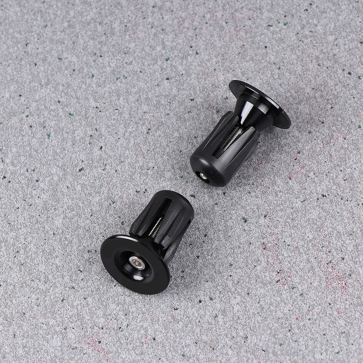 1 زوج دراجة هوائية جبلية المقود سدادة طرفية سبائك الألومنيوم M4x34mm يناسب 22-24 مللي متر مناسبة الطريق للطي دراجة قبضة المقود #5