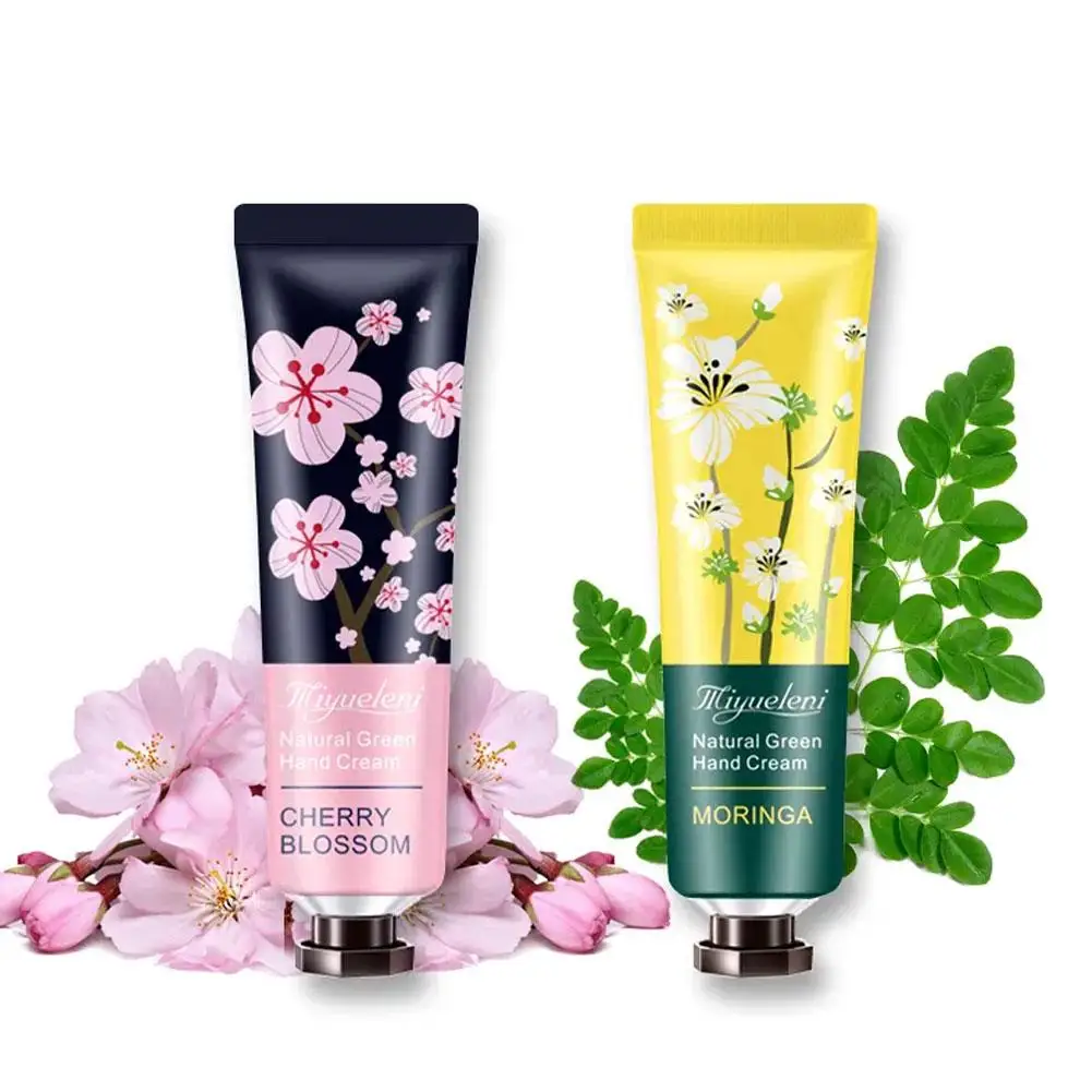 Fruity Flowery Hand Cream Moisturizing Anti-wrinkle Repairing Beauty Sets Hands Creams Care Anti Skincare Hand Chap C2U6