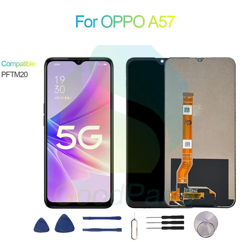 

For OPPO A57 LCD Display Screen 6.56" PFTM20 A57 Touch Digitizer Assembly Replacement