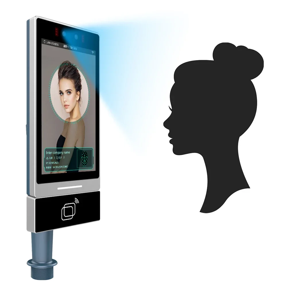Fisja Biometric Access Control Products Id Card School Attendance System With Sms Face Recognition Attendance Machine