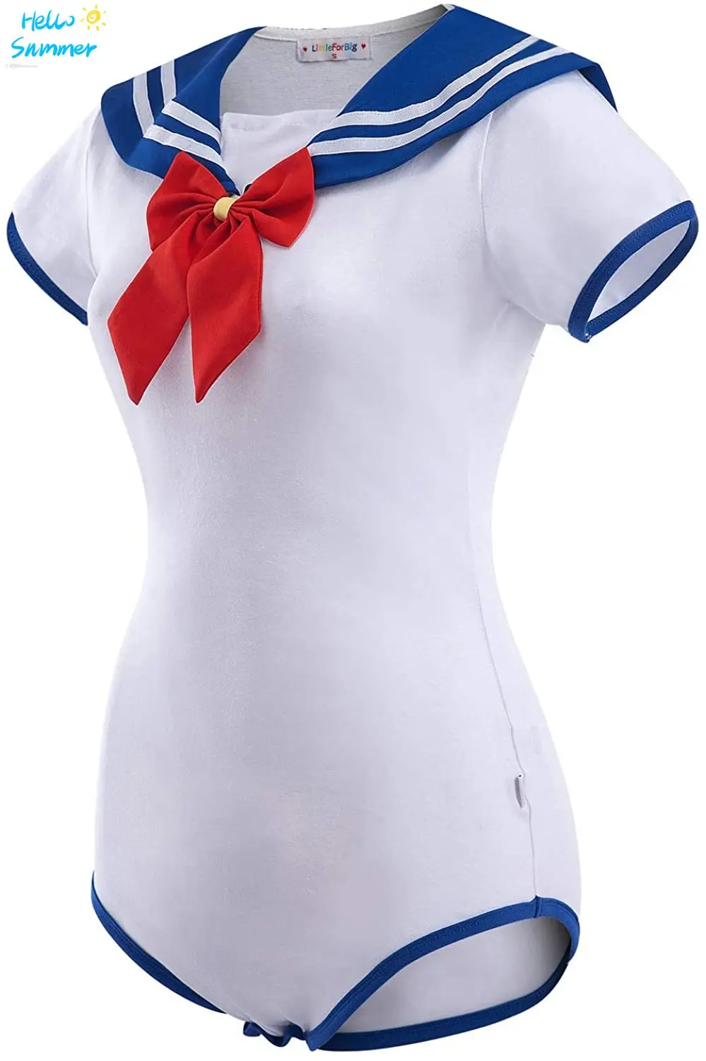 Littleforbig Cotton Romper Onesie Pajamas Bodysuit - Cosplay Magical Onesie Skirt Set