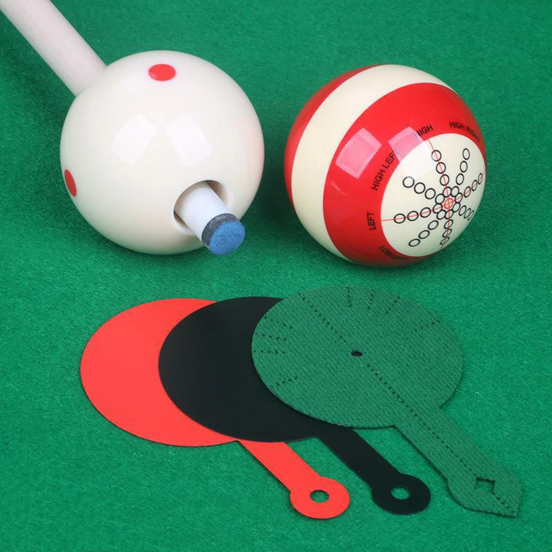 Cue Ball Trainer Billiard Supplies Billiards Aiming Practice Stickers Pool Tables Aid Pad Accessory Cotton