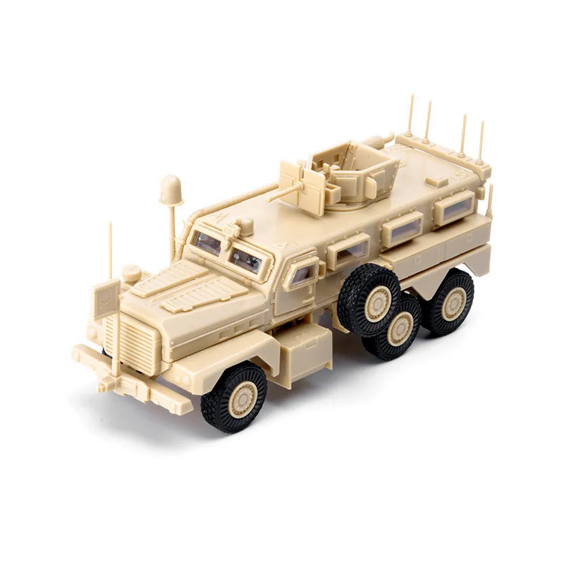 4D 1/72 U.S. Cougar 6*6 MRAP veicolo Puzzle modello War Chariot assemblato giocattolo militare di plastica