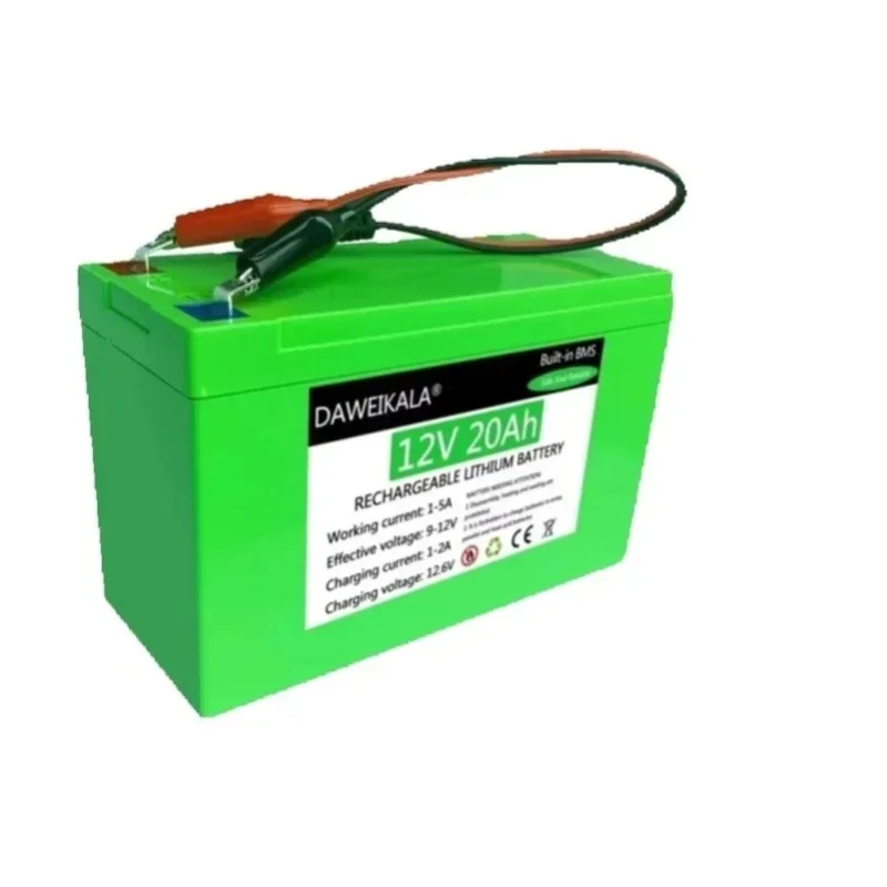 12V Lithium-Akku 18650 Batteriepack Deep Cycle für Kinderroller, Solarstromspeicher, elektrische Beleuchtung im Freien