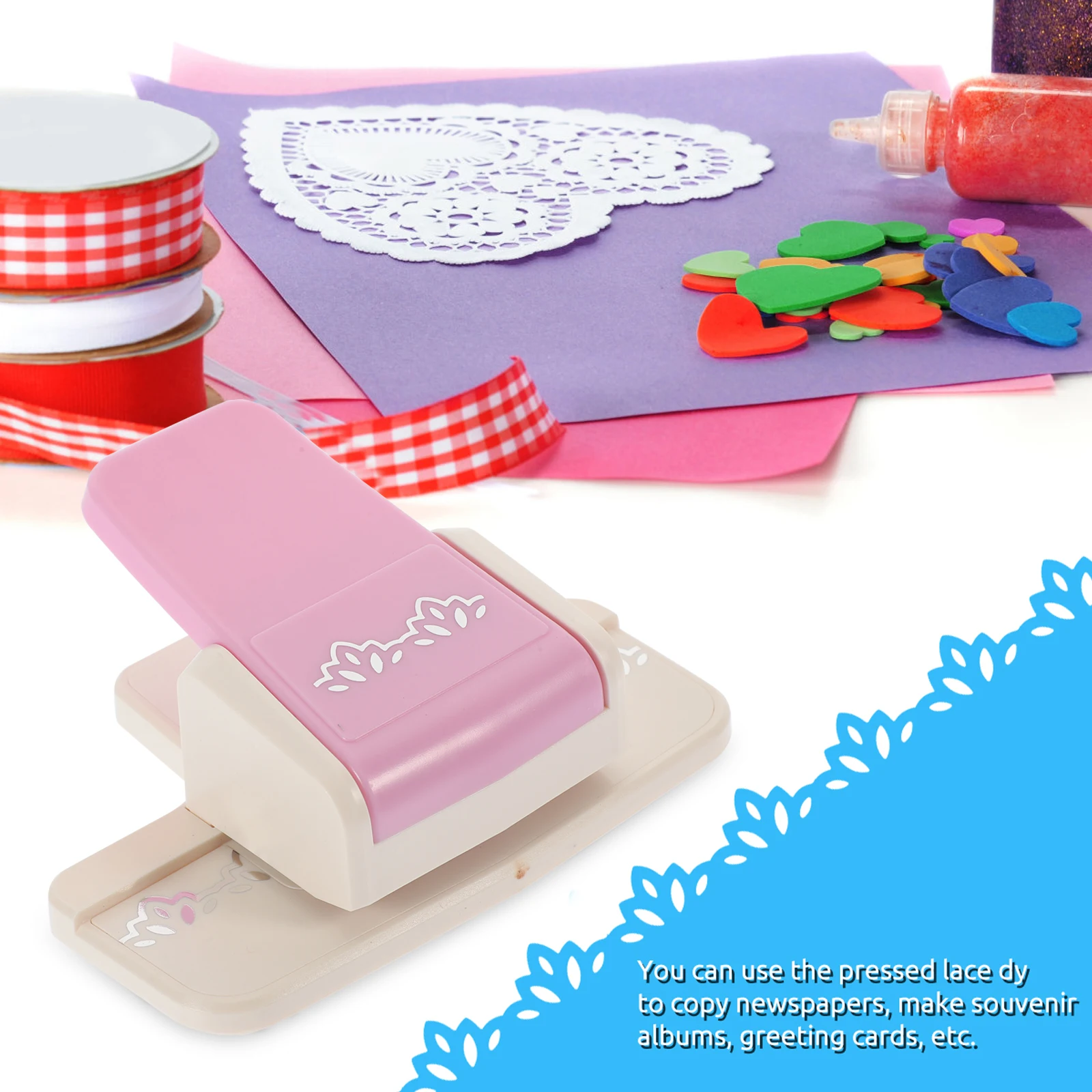 

Scrapbook Punch Paper Hole Punches Craft punches for Cards Envelopes Scrapbook Pages Embossed Patterns Ideal DIY Tool