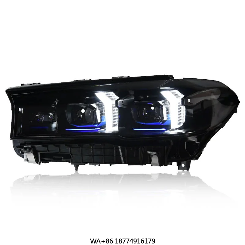

For G30 G38 LED Headlight 2017-2022Hot sale Headlights 525i 530i M5 DRLTurn Signal High Beam Angel Eye Projector Lens