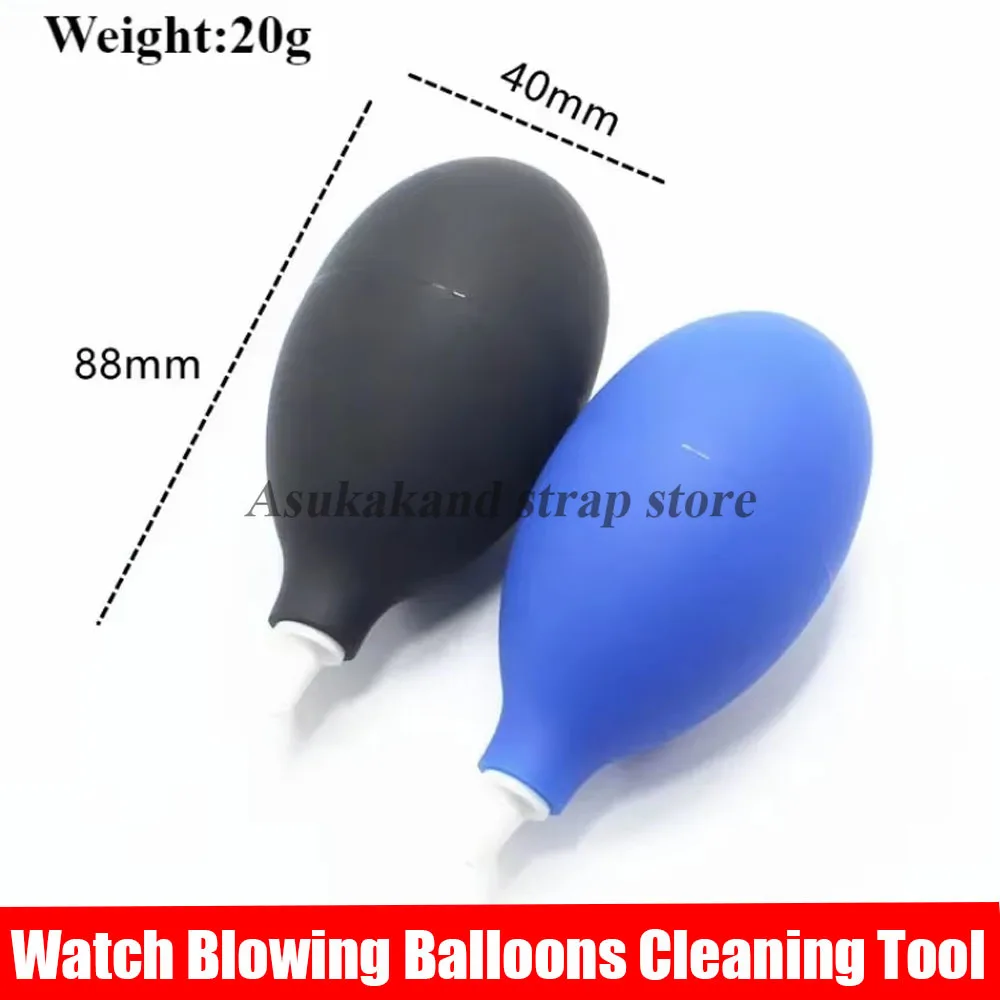 Orologio che soffia palloncini Strumento per la pulizia Parti dell'orologio da polso Polvere Soffiatore d'aria Movimento della pompa Detergente morbido Strumento per soffiare Strumento di riparazione dell'orologio