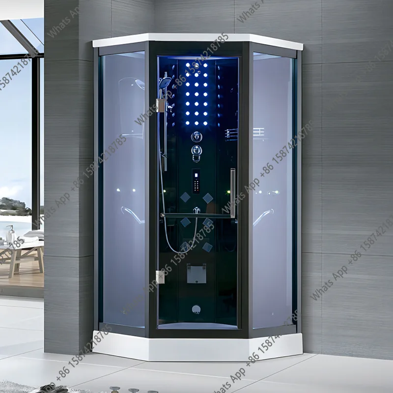 Integral shower room integrated bath room bath sauna bath bathroom steam room door household