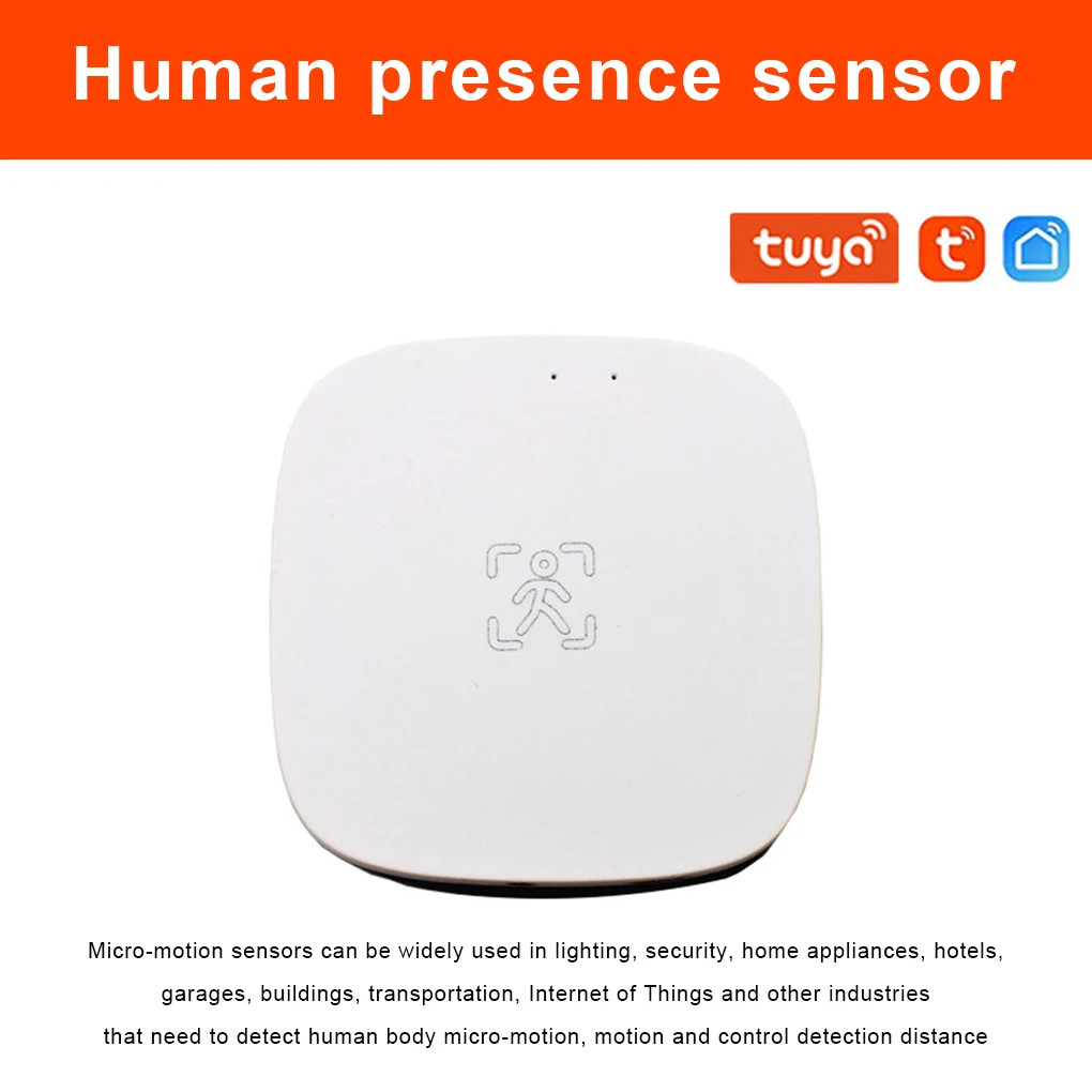 Tuya WiFi /Zigbee 3.0 Human Presence Detector Smart Human Body PIR Sensor Radar Detector Microwave Motion Sensors