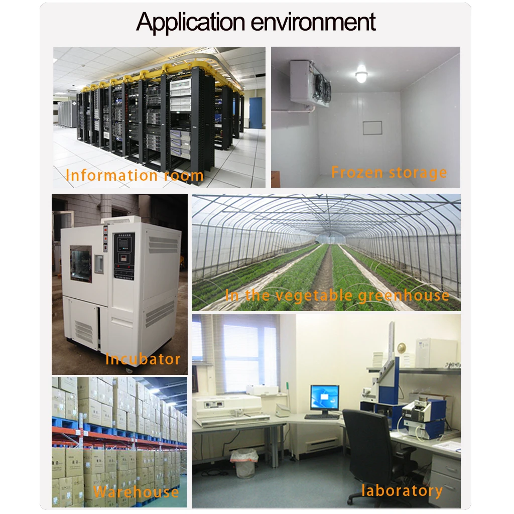 WiFi-temperatuursensor Alarm Digitale omgevingsthermometer Tuya Smart Life App Afstandsbediening Domotica Residentieel DIY