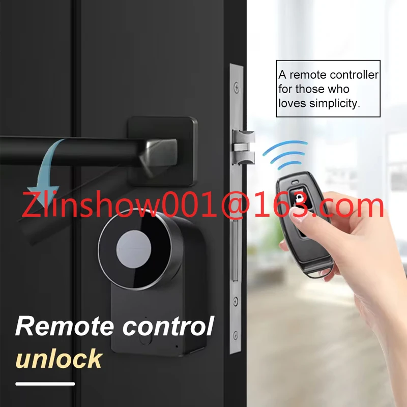 European Standard Lock App Remote Control Front Lock Electronic Smart Door Lock for Home