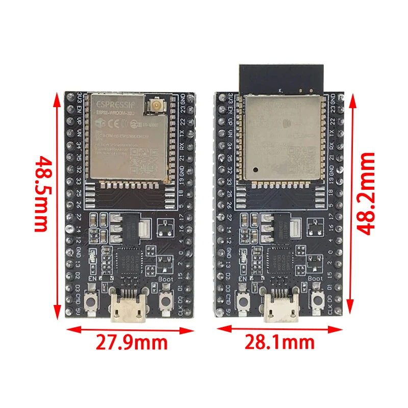 ESP32-DevKitC Core Board ESP32 Development Board ESP32-WROOM-32D ESP32-WROOM-32U For Arduino+ Free Shipping