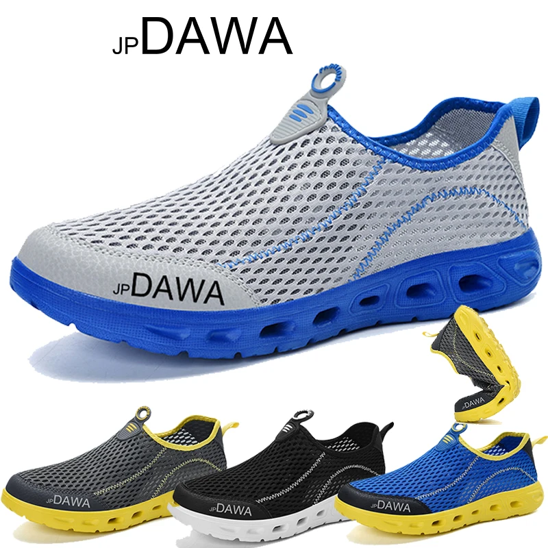 

JP Dawa Fishing and Wading Shoes Summer Men's Creek Tracing Shoes Sports Shoes Breathable and Lightweight Mountaineering Shoes