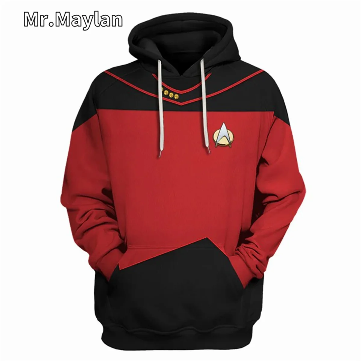 

Picard The Next Generation Cosplay Costume Apparel 3D Unisex Hoodie Men Sweatshirt Street Zip Pullover Casual Jacket Tracksuits