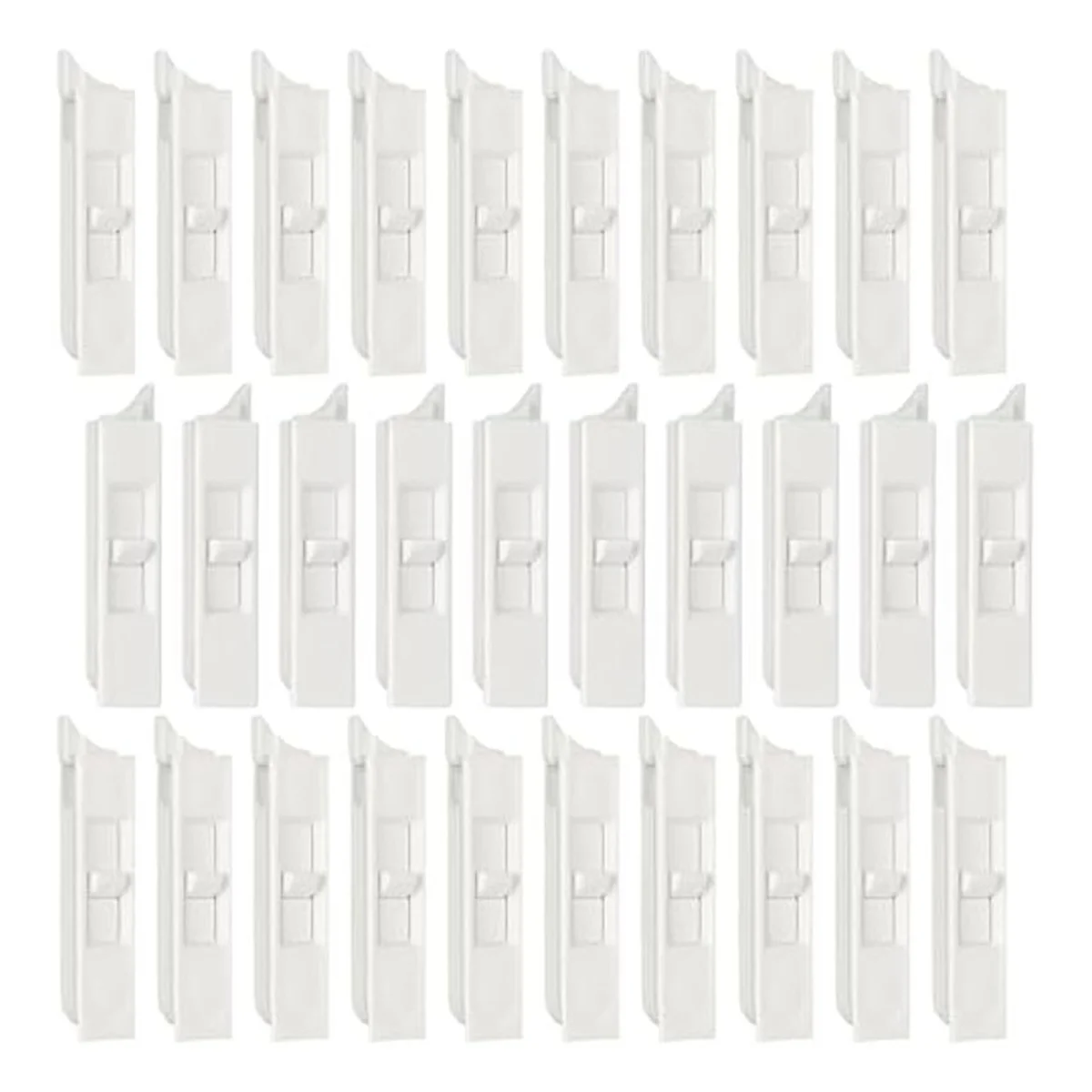 

30Pcs Tilt Latch Pairs Construction Snap-in Latch Pairs Loaded Sliding Window Tilt Latch for Home Window Accessories