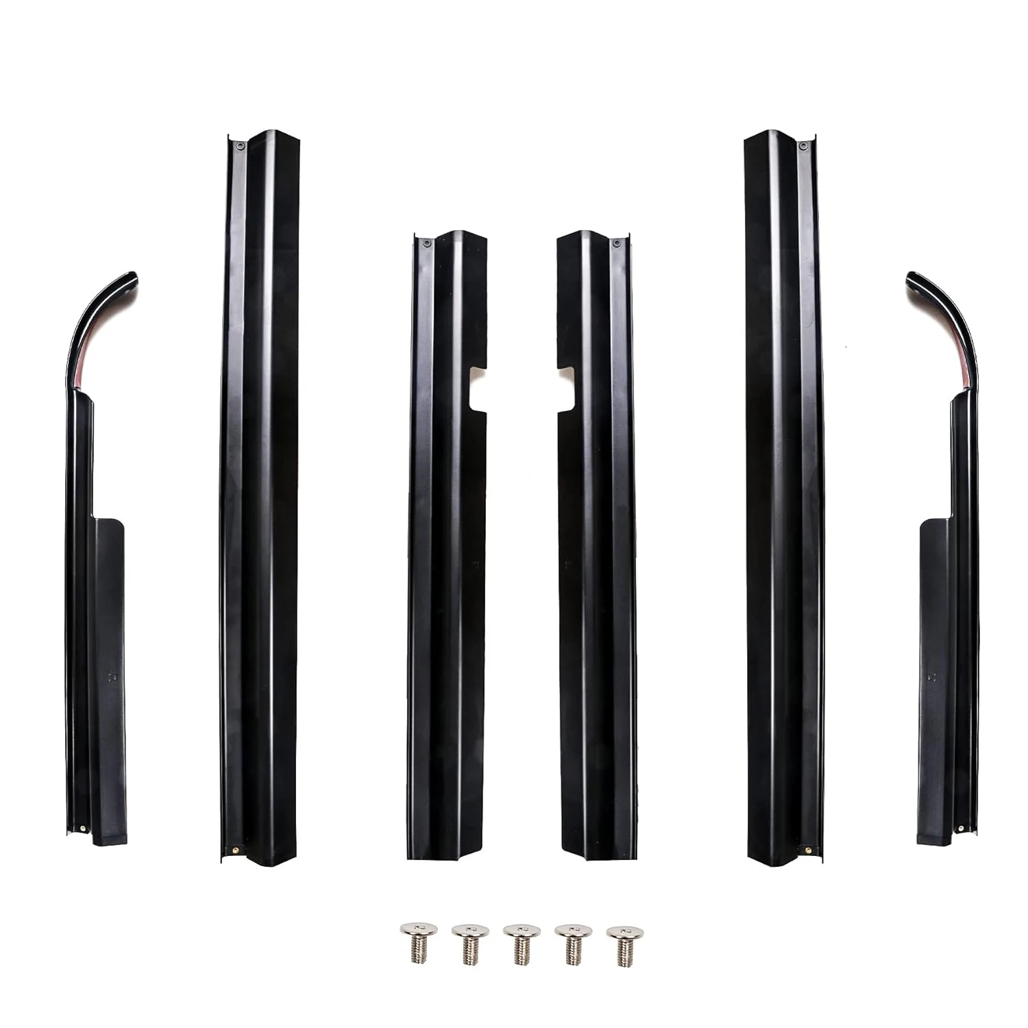 Rain Gutter Extensions Roof Hardtop ABS Rain Groove Diverter Rainwater Deflector For Ford Bronco 2021-2023 Exterior Accessories