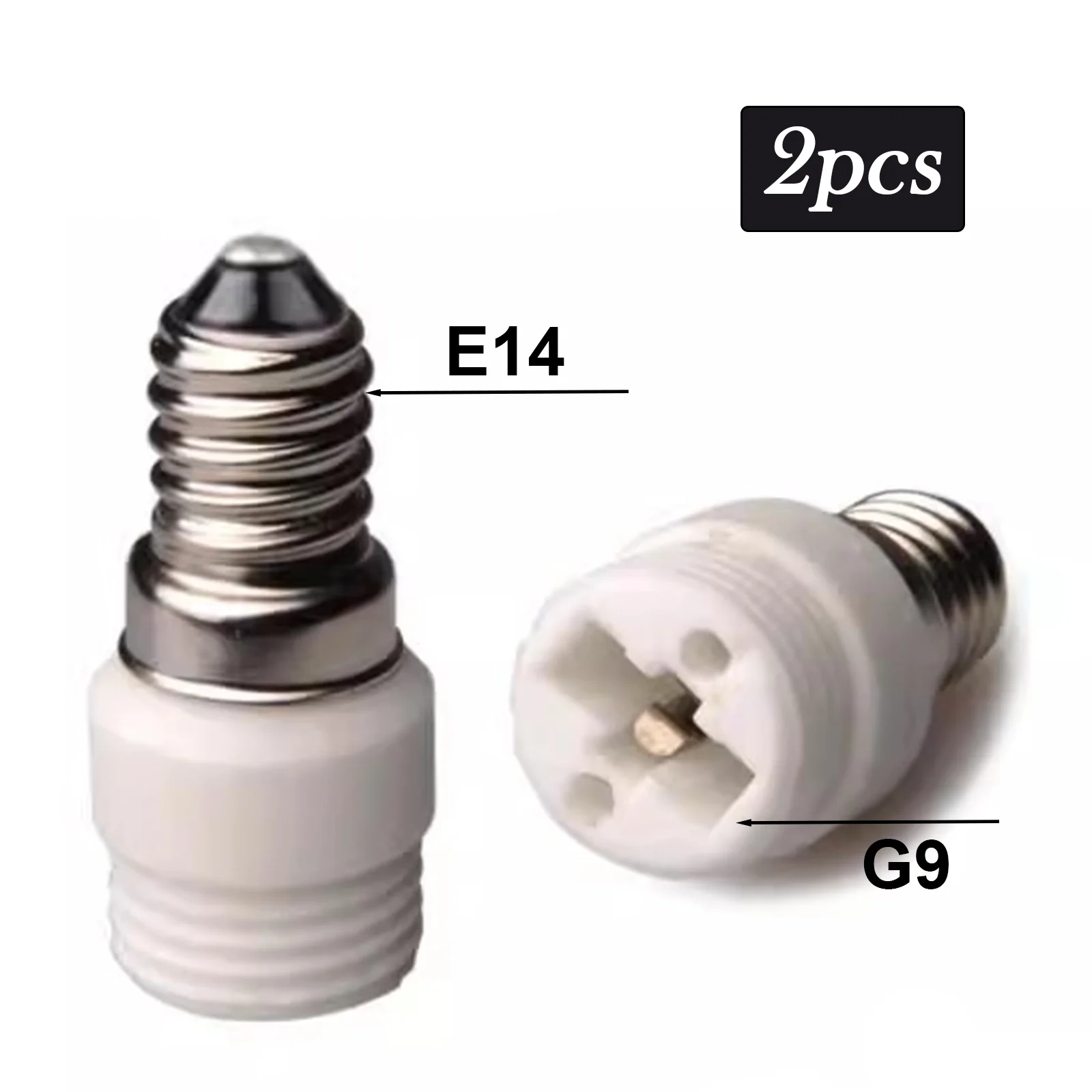 2Pcs E14 To G9 Bulb…