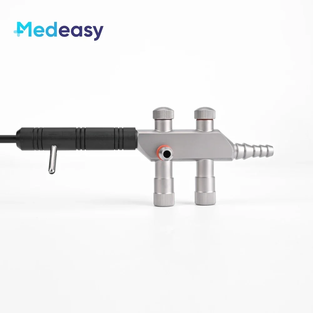Medical Use Laparoscopic Instruments Suction Irrigation Tube Press Type With Electric Ballpoint