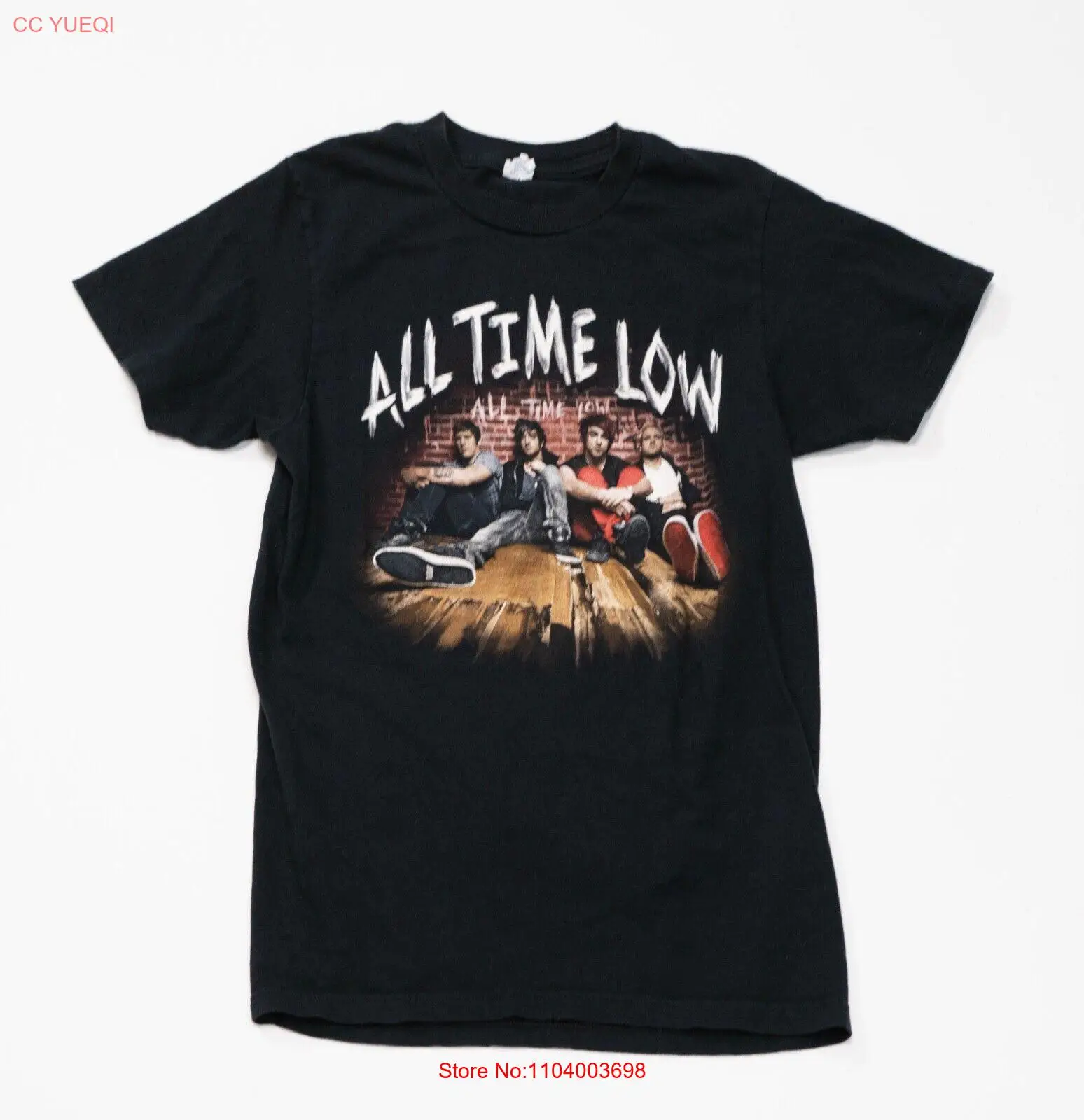 2011 All Time Low Band Gimme Summer Ya Love T Shirt Mens S Slim Fit Double Sided