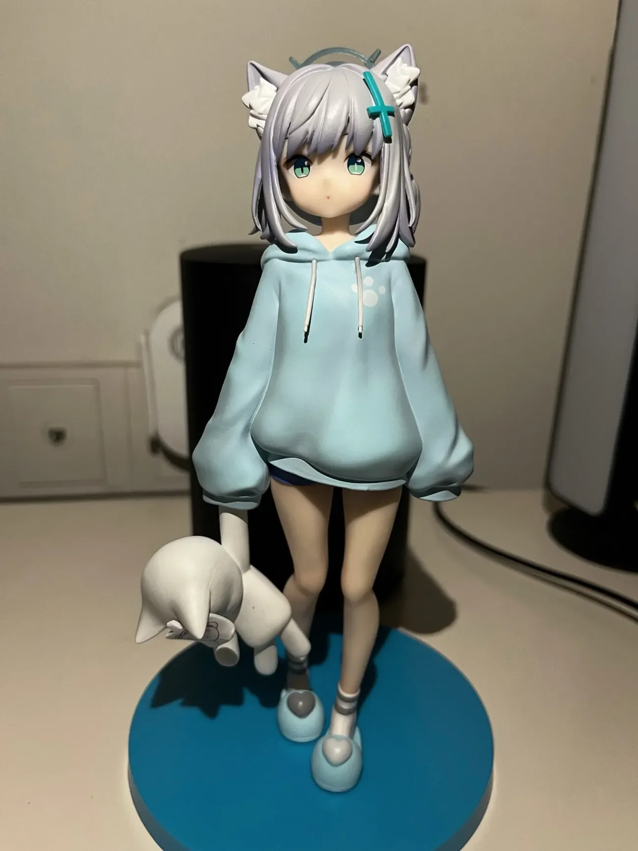 Gorące 20cm Blue Archive Sunaookami Shiroko Piżama Figurki Anime Modele do Gier Statuetki Modelki Dziewczynki Chłopiec Kolekcjonerskie Zabawki Ozdoba Lalka