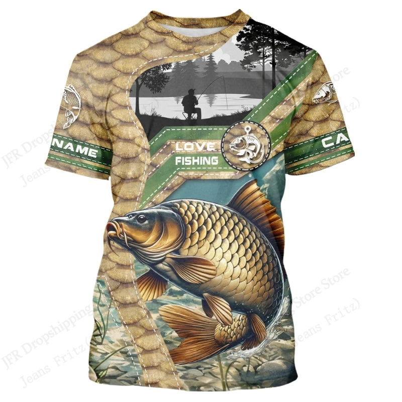 Blue Thunder Lightning Anchor Fishing 3d Print T-shirt For Men Women Fashion Summer Casual Short Sleeve Tops Tees Kids Clothing