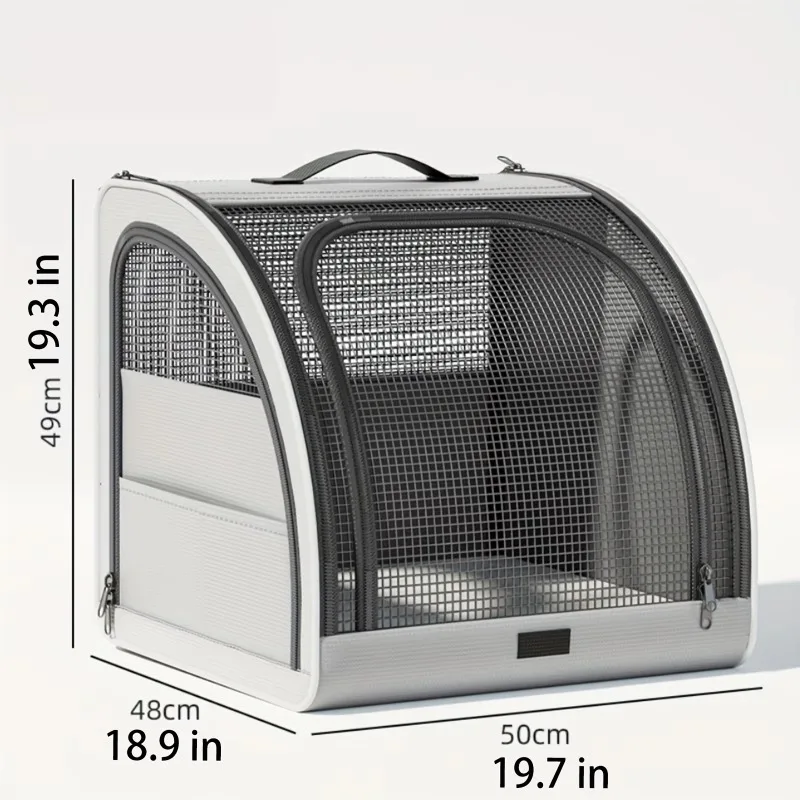 Factory Direct Compatible WithPet Car Bed for Dogs Cats - Travel Vehicle Accessory, Portable Pet Seat for Car Ride