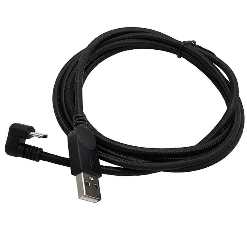 U-shaped Elbow Micro 5P Male to USB2.0 A Male Data Charging Cable Android Gaming Phone Tablet Data Power Extension Cable