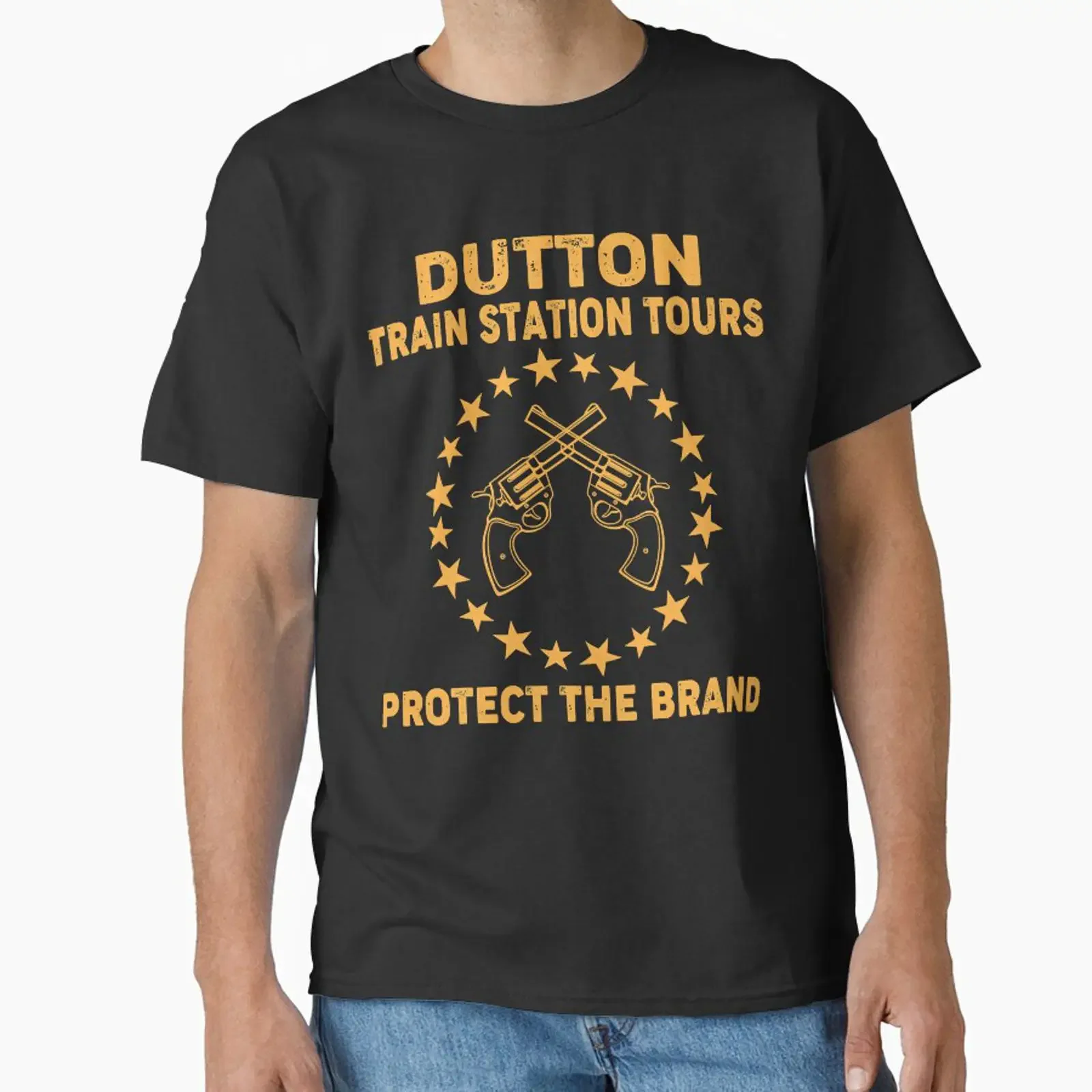 Dutton Train Station Tours Essential designed and sold by YordyLopez vintage Washed fashion homme Stylish Slightly Unisex