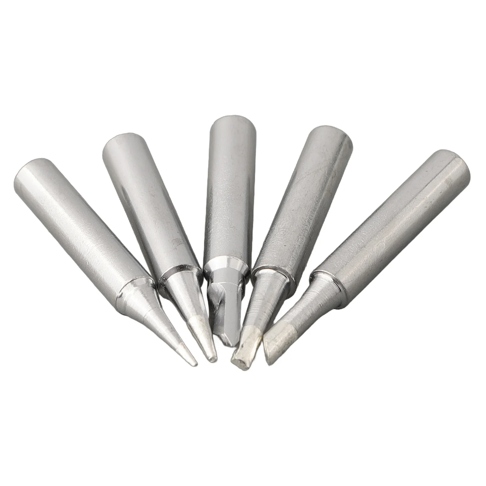 Parts Soldering Iron Tip 5pcs 936 Soldering Iron Tip I+B+K+3C+2.4D Lead-free Replacement For Welding Practical