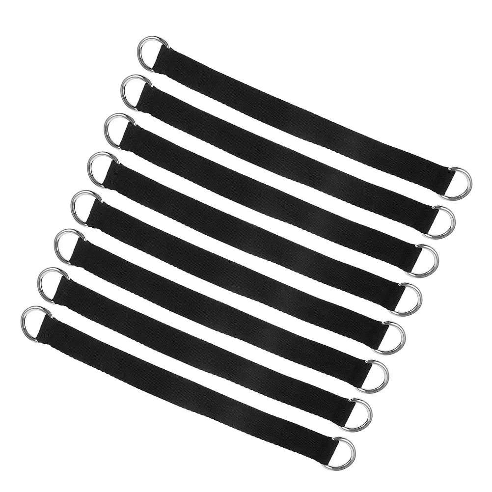 8Pcs Pull-Up Connection Strap Heavy Duty Exercise Bands for Pull-Up Training Portable Fitness Resistance Bands for Home Park