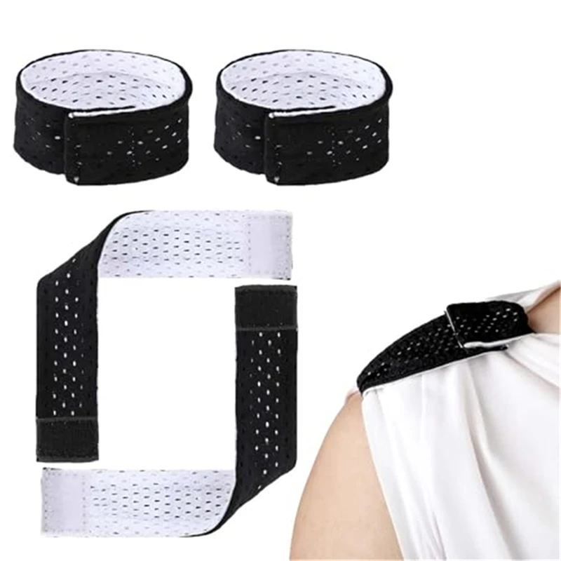 

1pair Knitted Cuffs Fixed Sticker Cuff Sleeve Fixed Sticker Soccer Holders Ties Softball Bands Sports Anti-slip Strap Stabilizer