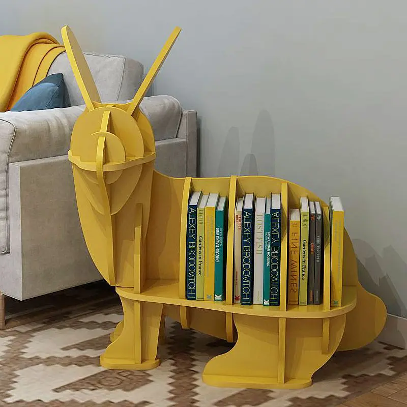 

Animal shaped rabbit creative children's bookshelf decoration floor ornament