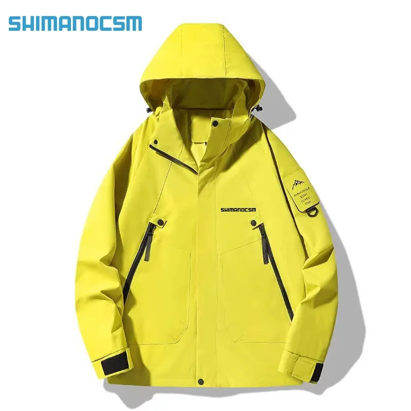 Shimanocsm pesca nuevo cortavientos impermeable ciclismo MTB otoño chaqueta de bicicleta a prueba de viento hombres mujeres deportes ropa de bicicleta de carretera
