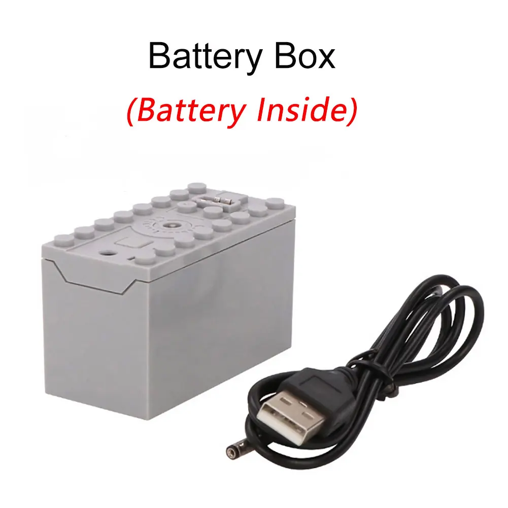 For Power Functions Parts Building Blocks Enhanced XL Motor Lithium-ion Battery Infrared Remote Control Receiver for Le*goeds