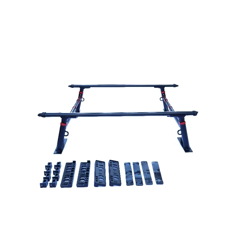 Performance Upgrade Premium Car Accsori New Adjustle Aluminum Alloy Roll Cage With Side Storage Box Pickup Trucks-Roof Mounting