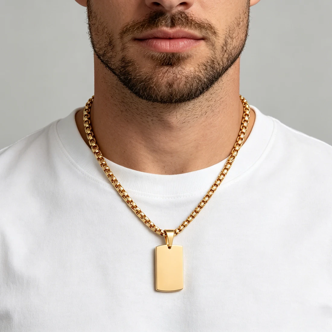 Glanzend gepolijste leger hond - Mens Dog Tag Necklace recensie en prijs