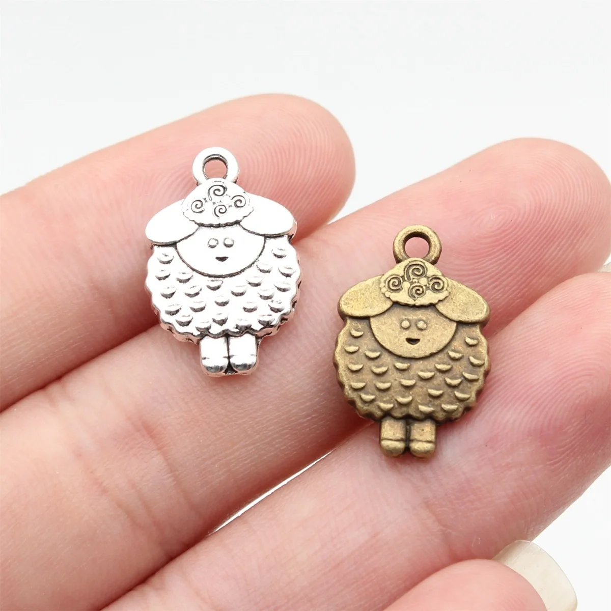 Pig Sheep Farm Animal Charms Pendant Country Style Jewelry Parts Pendant Charm For DIY Handmade Craft Jewelry Gift Accessories