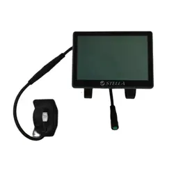 Stella Display LCD Electric Bike Remote control button 5Pins LED Monitor Replacement Parts Panel Convertion Kits