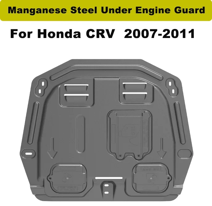 

Защита двигателя из марганцевой стали для Honda CRV 2007-2011, защитный кожух, аксессуары для автомобиля.